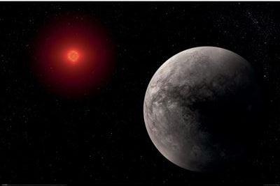 Webb Space Telescope Rocky Exoplanet poster