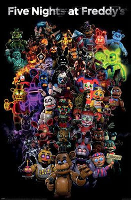Five Nights at Freddy's (Collage) poster