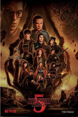 Stranger Things 5 The Finale poster