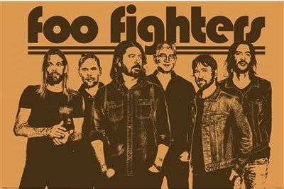 Foo Fighters Group poster