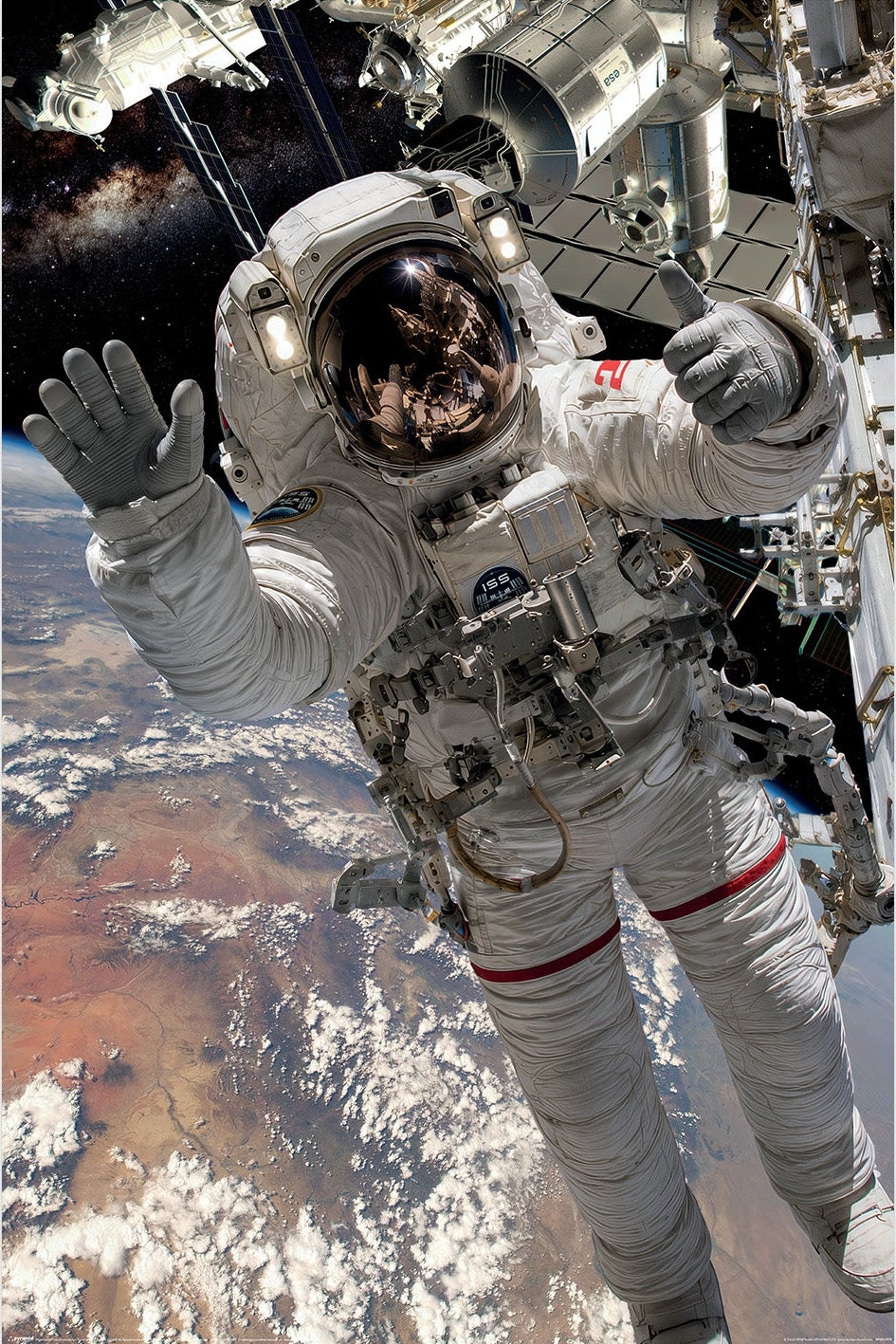 David Penfound (ISS Astronaut) Maxi Poster