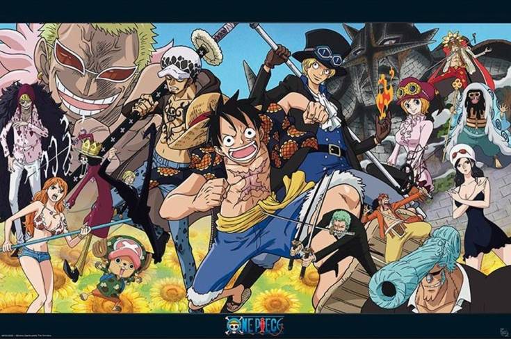 One Piece (Dressrosa) Poster