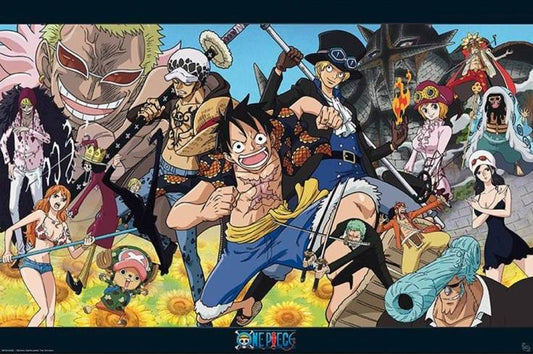 One Piece (Dressrosa) Poster