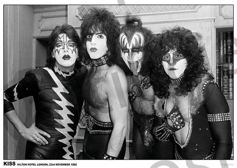 Kiss (London 1982) Poster