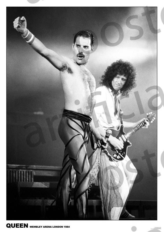 Queen (Wembly 1984) Poster