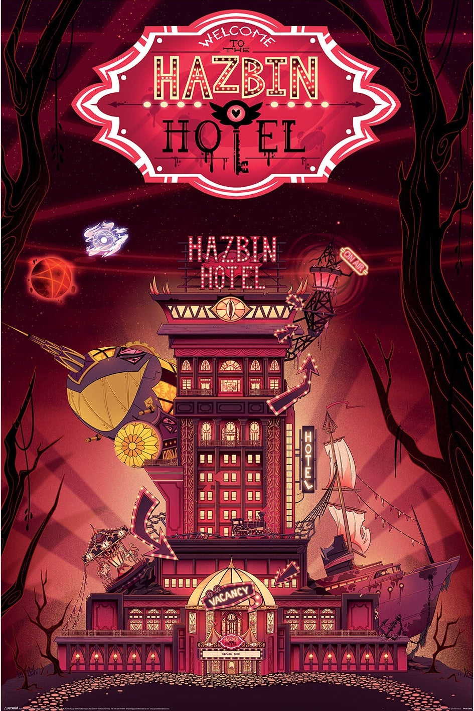 HAZBIN HOTEL (KEY ART) MAXI POSTER