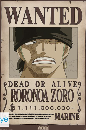 One Piece (Wanted Zoro 2)