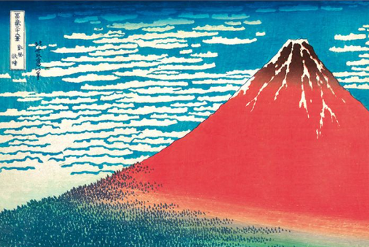 Hokusai (Red Fuji)