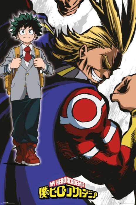 My Hero Academia (Deku and Allmight)