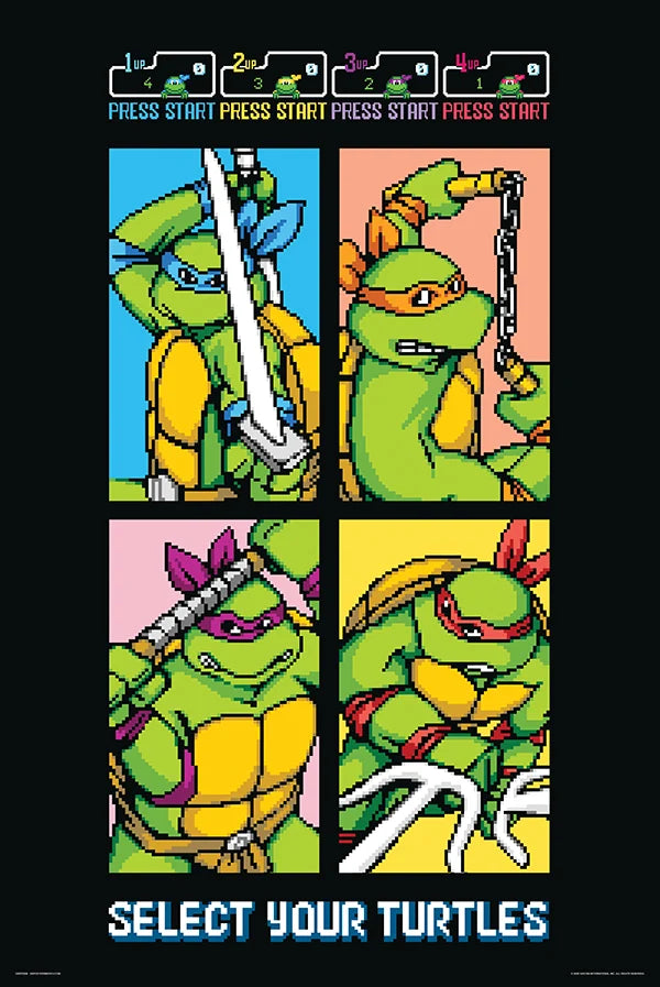 Teenage Mutant Ninja Turtles (8 Bit)