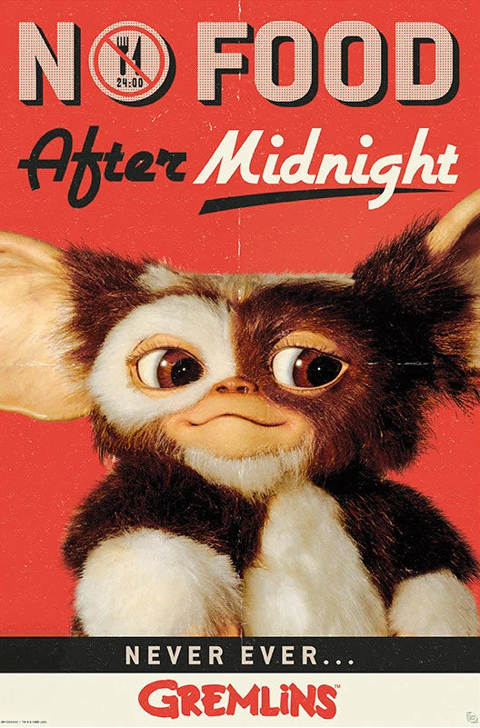 Gremlins (No Food After Midnight) poster