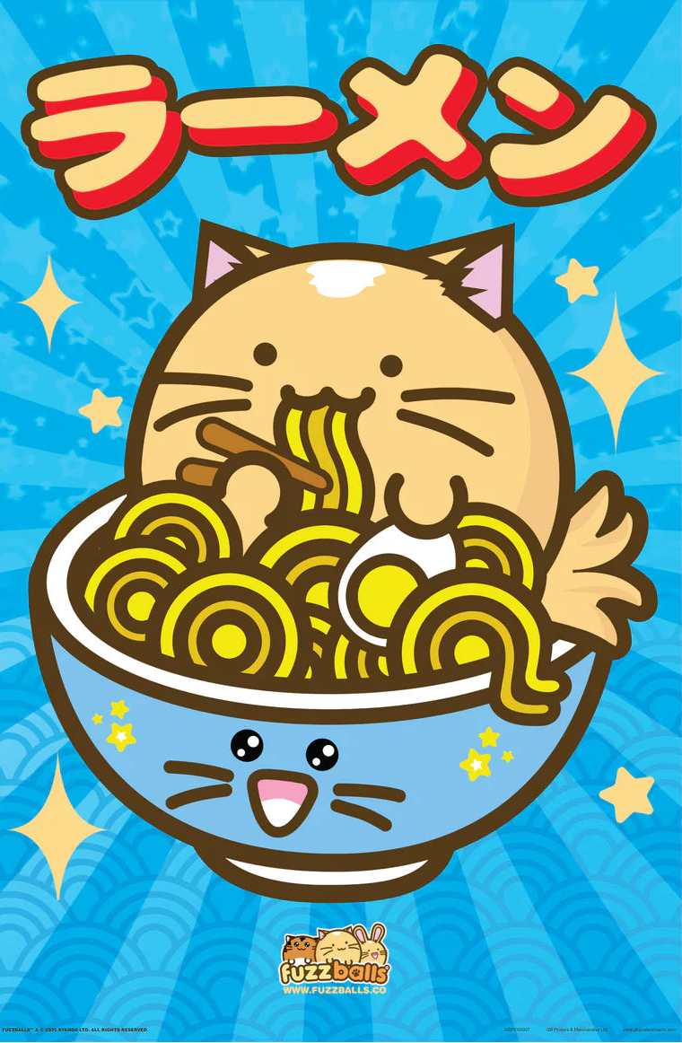 Fuzzballs (Ramen Bowl) poster