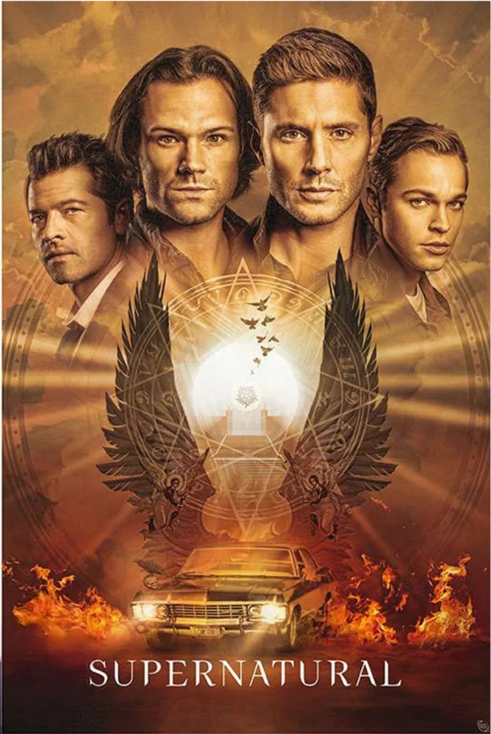 Supernatural Cast Maxi Poster