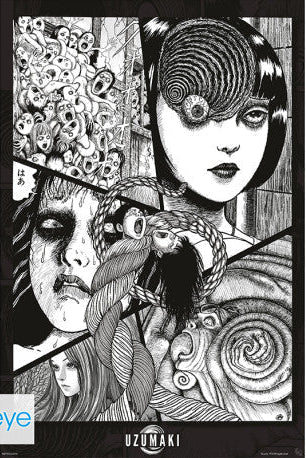 Junji Ito Uzumaki Maxi Poster