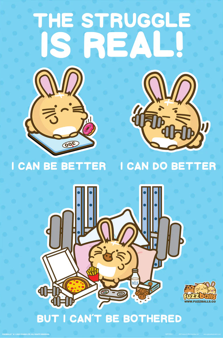 Fuzzballs (Struggle) poster