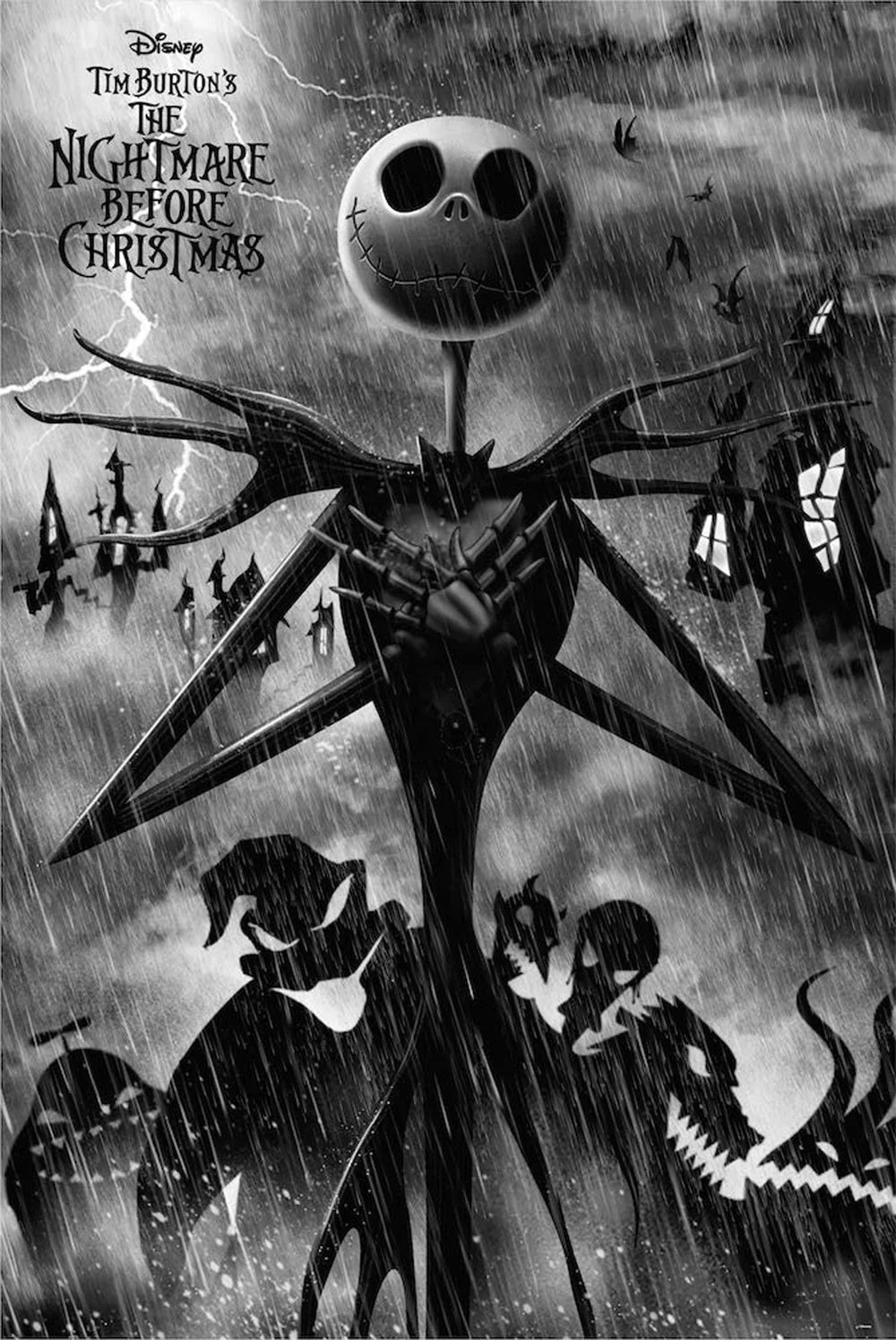 Nightmare Before Christmas Jack Storm poster
