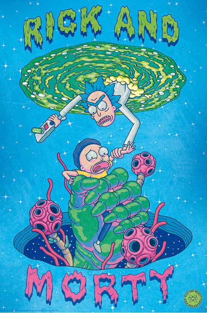 Rick and Morty (Portal Hand)