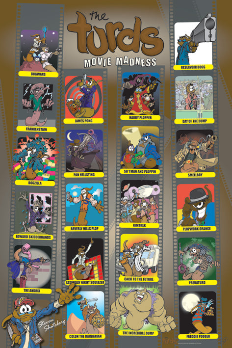 Turds Movie Madness Poster