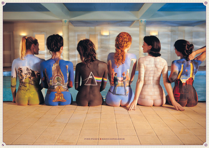 Pink Floyd Back Catalogue Poster