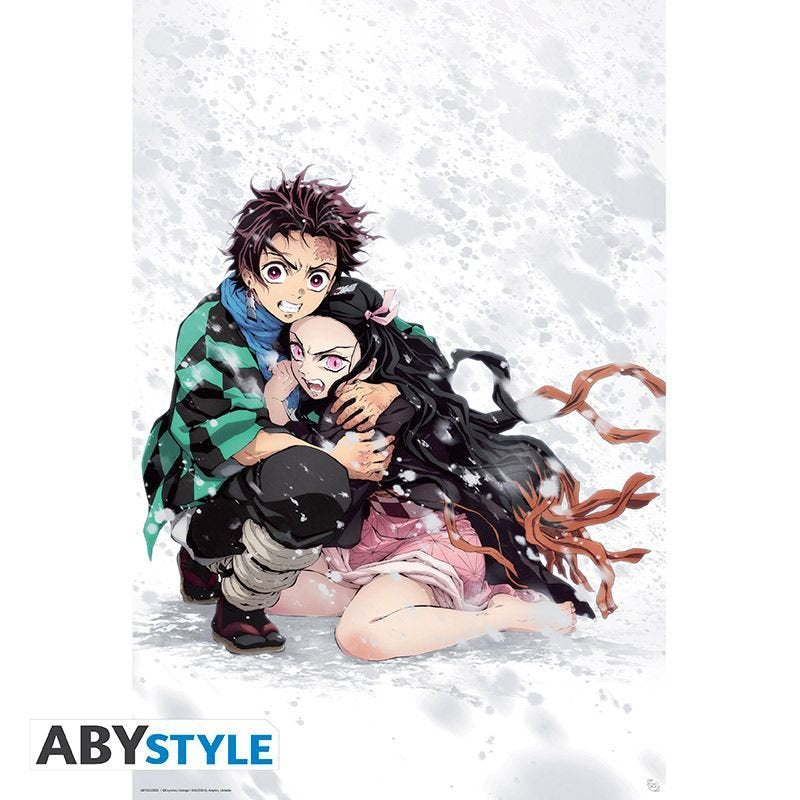 Demon Slayer (Tanjiro & Nezuko Snow) Poster