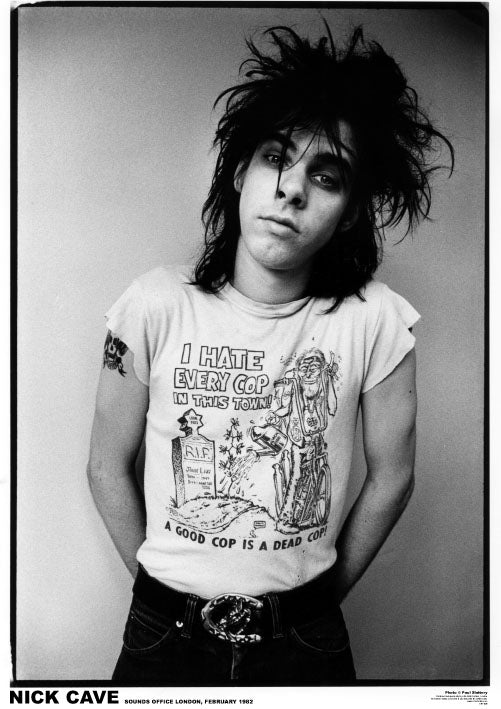 Nick Cave (Cop) Poster