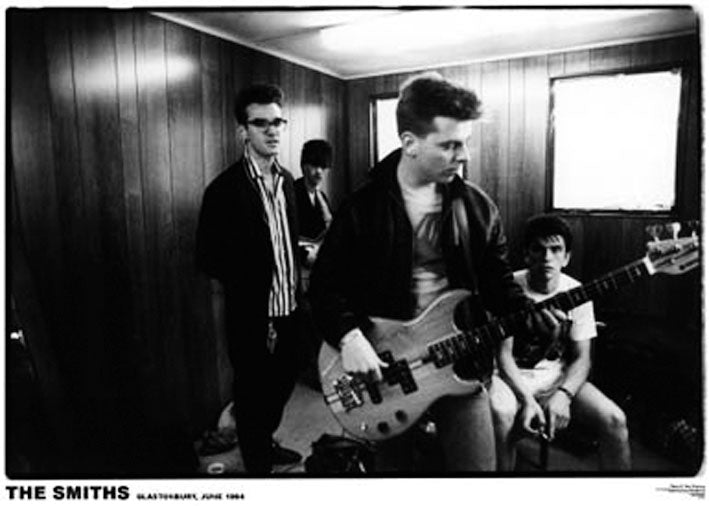 Smiths Glasto 84 Poster