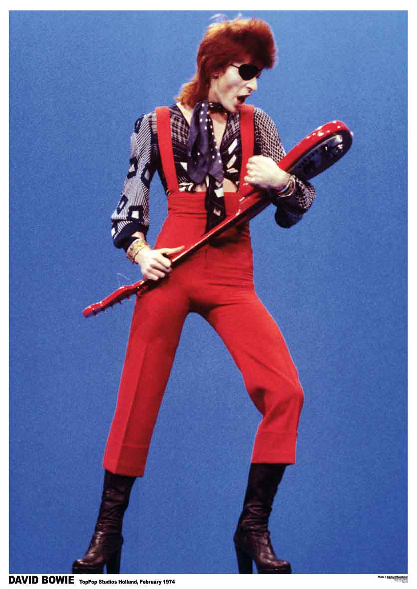 David Bowie (Top Pop) Poster