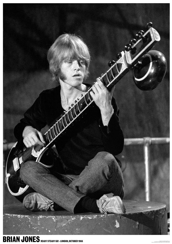 Rolling Stones (Brian Jones) Poster