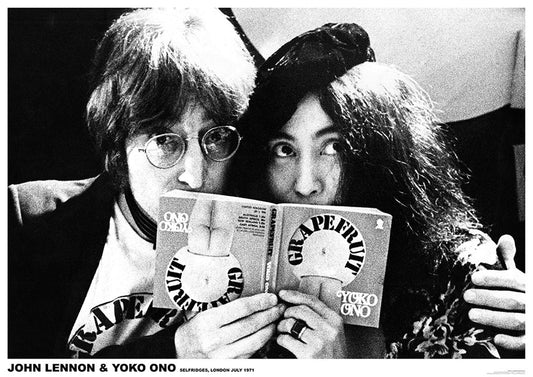 Beatles John Lennon And Yoko Ono Poster