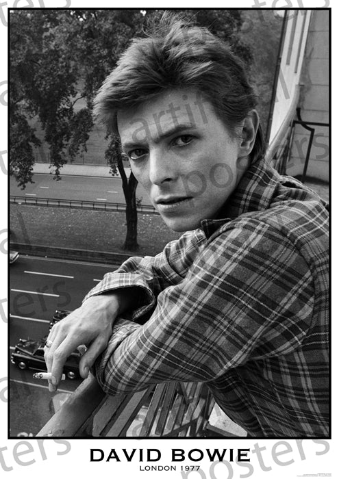 David Bowie (London 1977) Poster