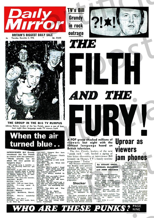 Sex Pistols (Filth and Fury) Poster