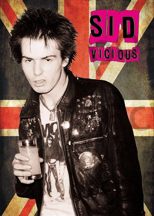 Sex Pistols Sid Vicious (Union Jack) Poster