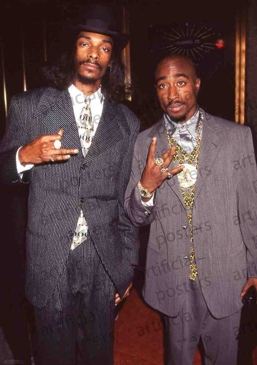 Snoop Dogg and 2Pac Poster