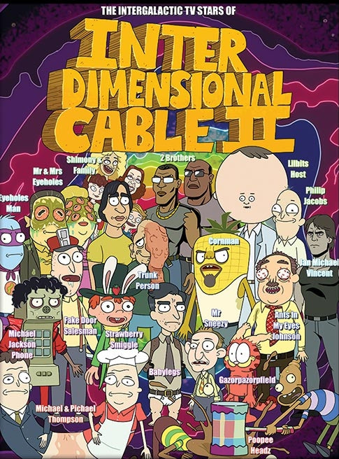 Rick and Morty (Stars of Interdimensional Cable) Poster