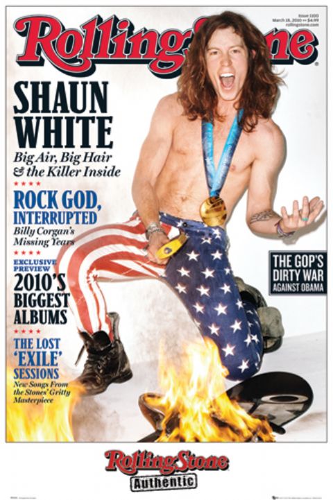 Shaun White Rolling Stone Poster