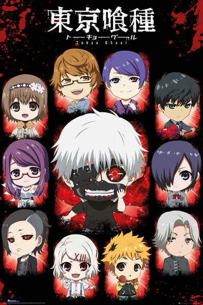Tokyo Ghoul (Chibi) Poster