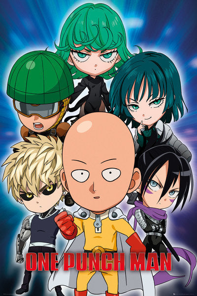 One Punch Man (Chibi) Poster