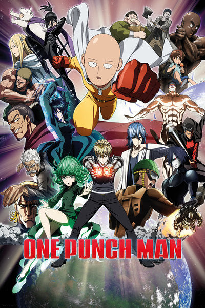 One Punch Man (Collage) Poster