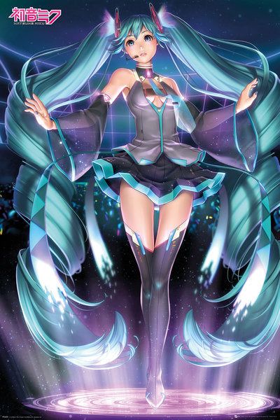 Hatsune Miku (Projection) Poster