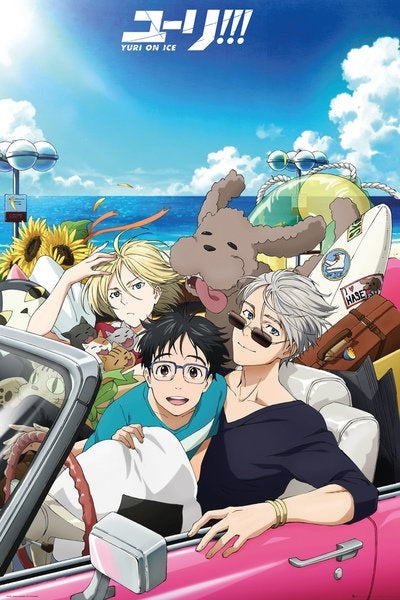 Yuri On Ice (Car Trip) Poster