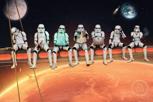 Star Wars Original Stormtrooper On Girder Poster