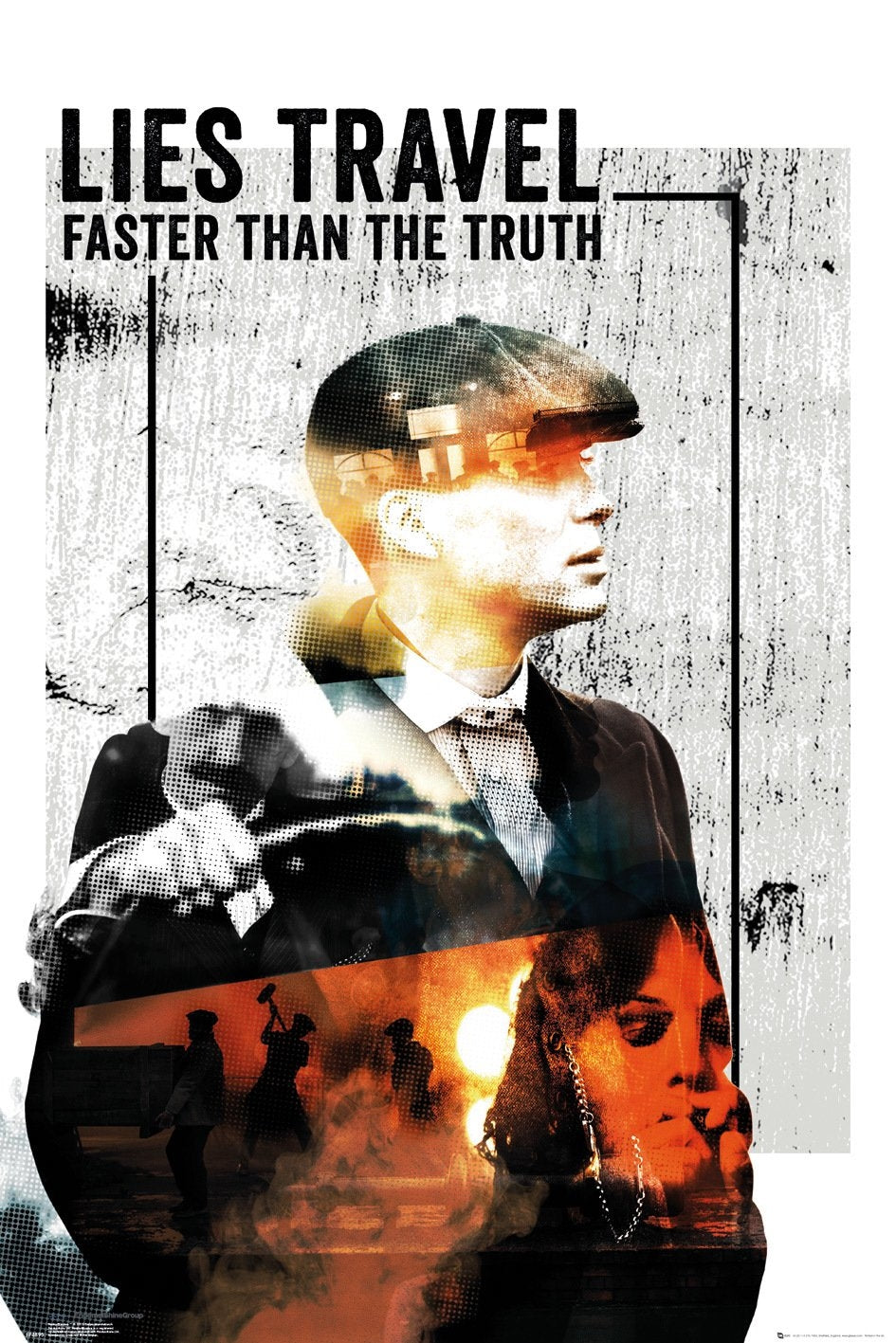 Peaky Blinders (Lies Travel) Poster