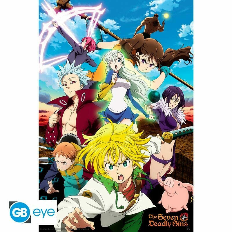 Seven Deadly Sins (Meliodas & Sins) Poster