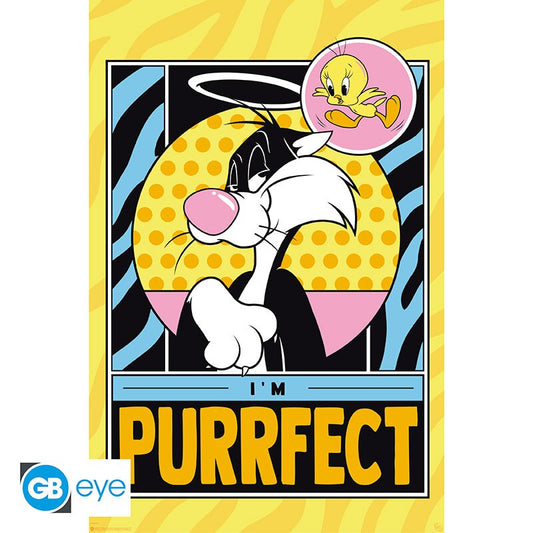Looney Tunes Sylvester and Tweetie Pie Poster