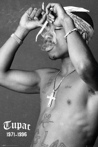 2Pac Smoke Poster