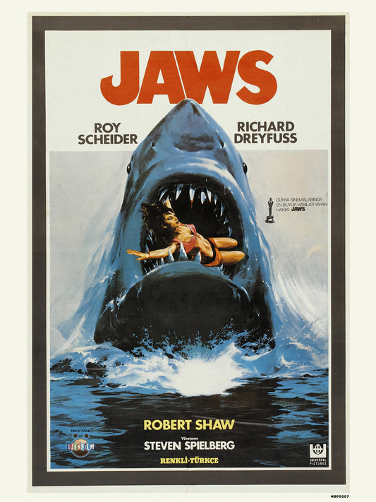 Jaws Film Print