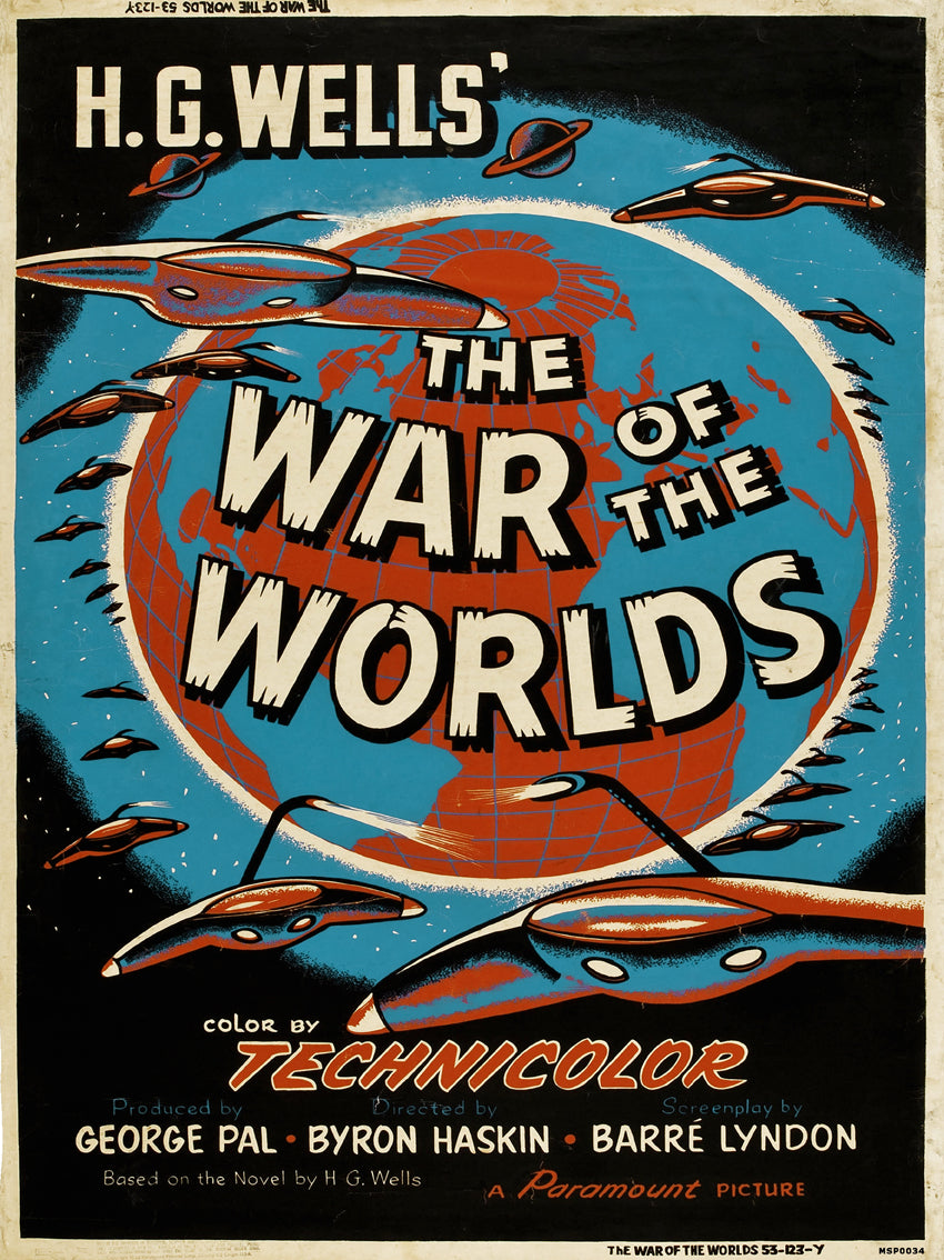 War Of The Worlds Film Print
