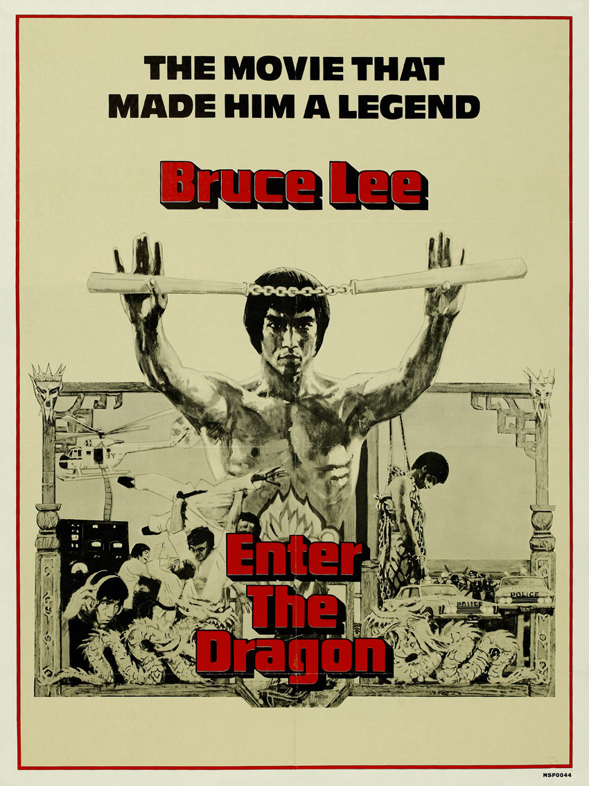 Art prints Film prints Bruce Lee Enter The Dragon film print