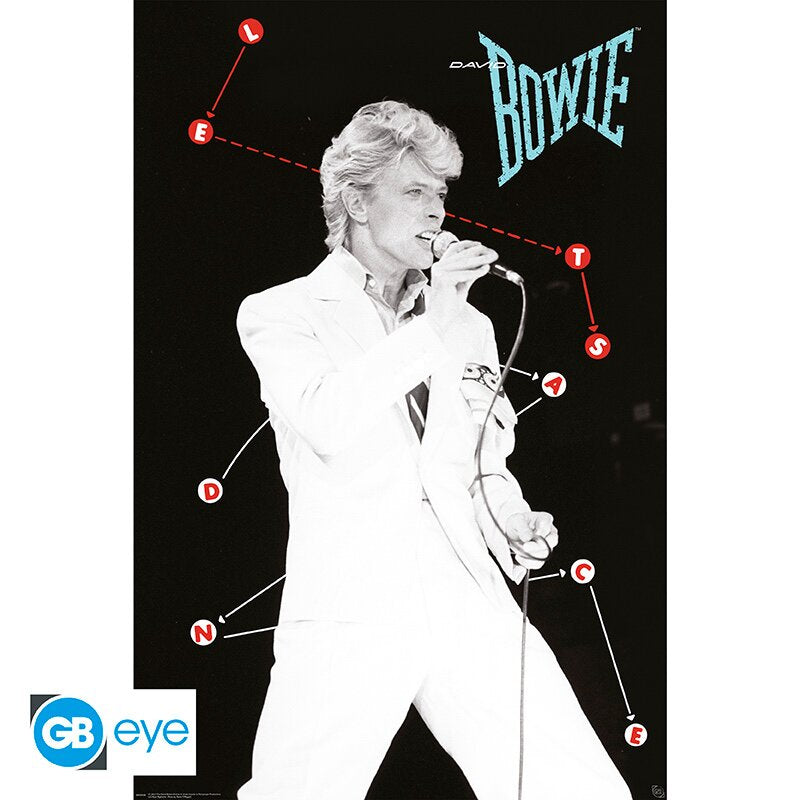 David Bowie (Let's Dance) Poster