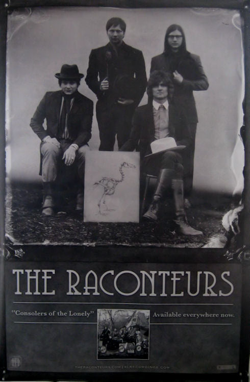 Raconteurs Consolers Of The Lonely Giant Promo Poster